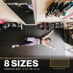 Yo Gorilla Mats exercise mat, 8 sizes from 6' x 4' to 15' x 6'