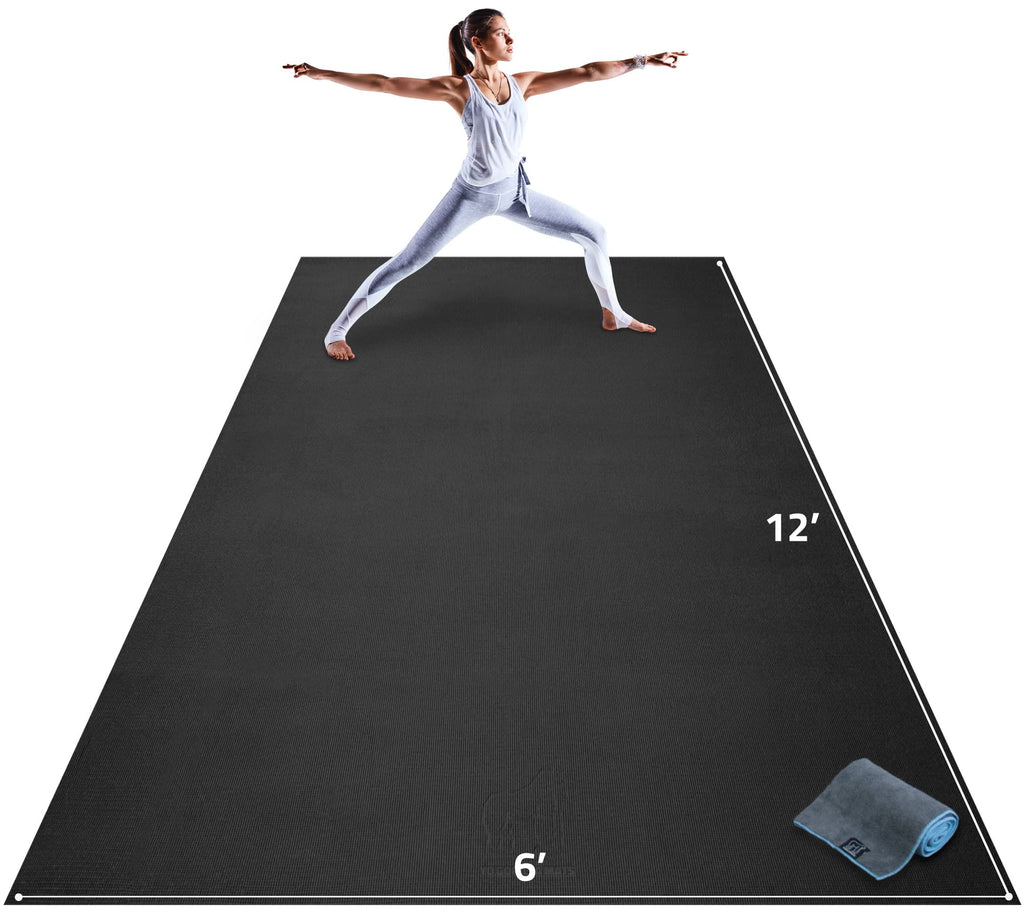 Yo Gorilla Mats yoga mat in Onyx Black