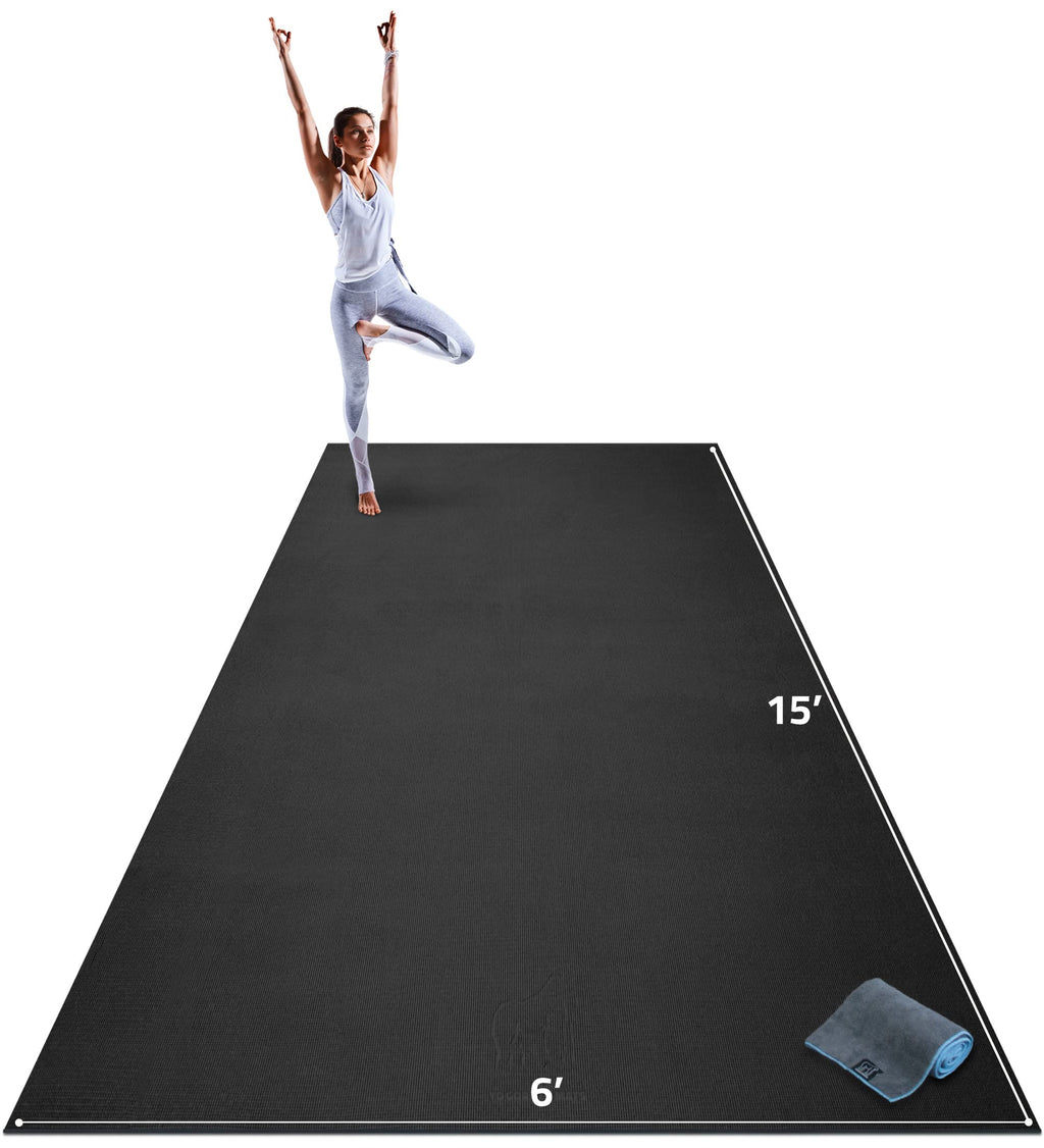 Yo Gorilla Mats yoga mat in Onyx Black